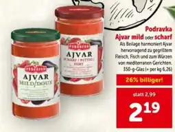 Interspar Podravka Ajvar mild oder scharf Angebot