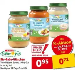 Interspar Bio-Baby-Gläschen Angebot