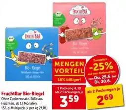 Interspar FruchtBar Bio-Riegel Angebot