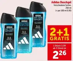 Interspar Adidas Duschgel Angebot