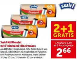 Interspar Swirl müllbeutel mit fixierband recircular Angebot