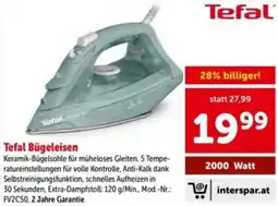 Interspar Tefal Bügeleisen Angebot