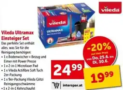 Interspar Vileda Ultramax Einsteiger Set Angebot