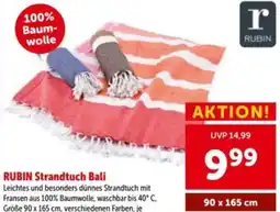 Interspar RUBIN Strandtuch Bali Angebot