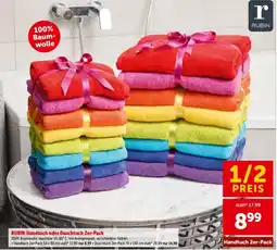 Interspar Rubin handtuch oder duschtuch Angebot