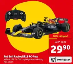 Interspar Red bull racing rb18 rc-auto Angebot