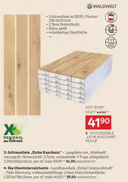 XXXLutz Schlossdiele eiche kaschmir, per m² Angebot