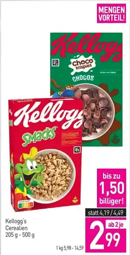 Sutterlüty Kellogg's Cerealien Angebot
