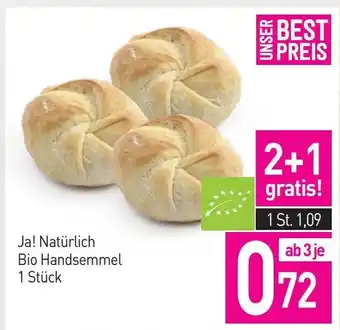 Sutterlüty Ja! natürlich bio handsemmel Angebot