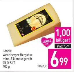 Sutterlüty Ländle vorarlberger bergkäse Angebot