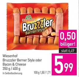 Sutterlüty Wiesenhof Bruzzzler Berner Style oder Bacon & Cheese Angebot