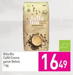 Sutterlüty Billa bio caffé crema ganze bohne Angebot