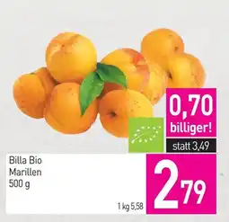 Sutterlüty Billa Bio Marillen Angebot