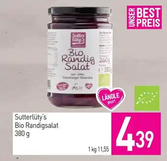 Sutterlüty Sutterlüty's Bio Randigsalat Angebot