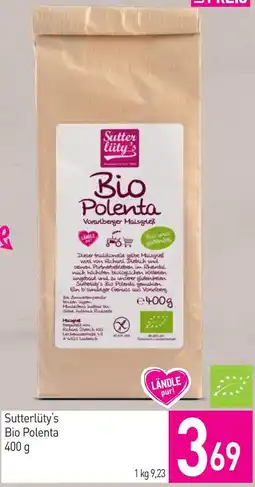 Sutterlüty Sutterlüty's Bio Polenta Angebot