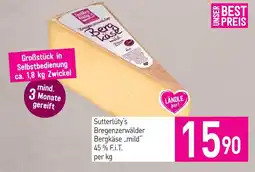 Sutterlüty Sutterlüty's bregenzerwälder bergkäse mild Angebot