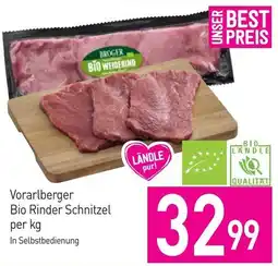 Sutterlüty Vorarlberger bio rinder schnitzel Angebot
