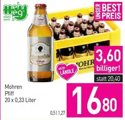 Sutterlüty Mohren pfiff Angebot