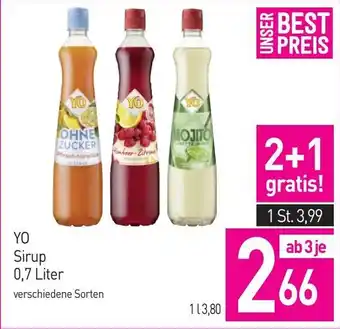 Sutterlüty Yo sirup Angebot