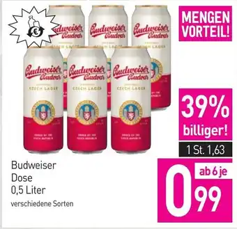 Sutterlüty Budweiser Dose Angebot