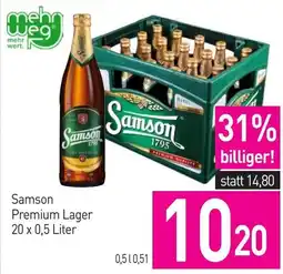 Sutterlüty Samson premium lager Angebot