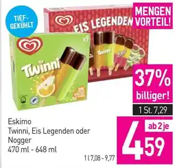 Sutterlüty Eskimo Twinni, Eis Legenden oder Nogger Angebot