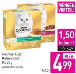 Sutterlüty Gourmet Gold Katzendosen Angebot