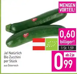 Sutterlüty Ja! Natürlich Bio Zucchini Angebot