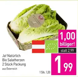 Sutterlüty Ja! Natürlich Bio Salatherzen Angebot