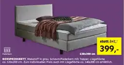 Möbel Ludwig Boxspringbett Angebot