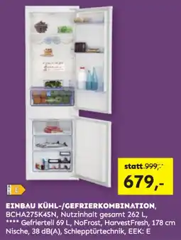 Möbel Ludwig Einbau kühl gefrierkombination Angebot