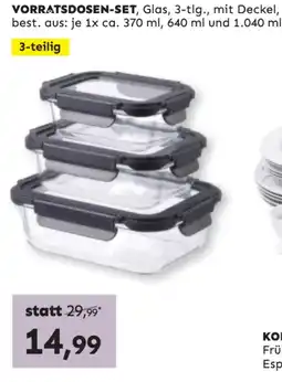 Möbel Ludwig Vorratsdosen set Angebot