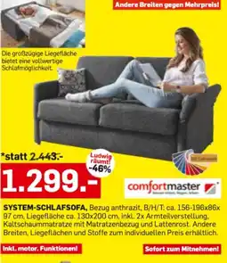 Möbel Ludwig System schlafsofa Angebot