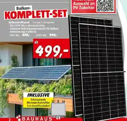Bauhaus Balkonkraftwerk Angebot