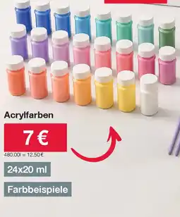 Woolworth Acrylfarben Angebot