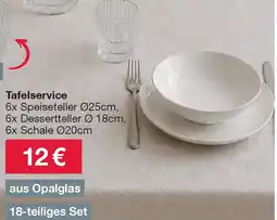 Woolworth Tafelservice Angebot