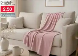 Woolworth Fleecedecke Angebot