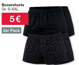 Woolworth Boxershorts Angebot