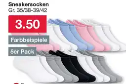 Woolworth Sneakersocken Angebot