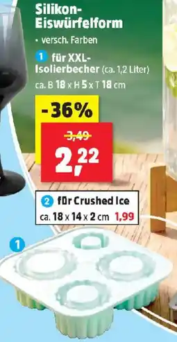 Thomas Philipps Silikon Eiswürfelform Angebot