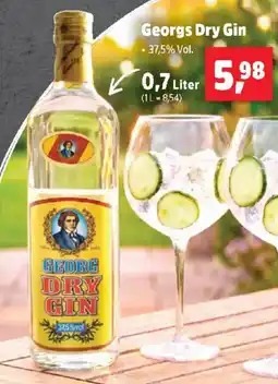 Thomas Philipps Georgs Dry Gin Angebot