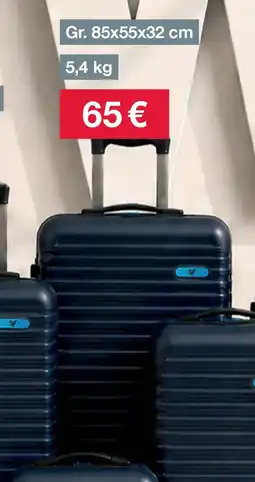 Woolworth Hartschalenkoffer und Beautycase Angebot