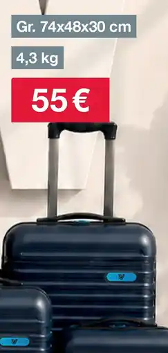 Woolworth Hartschalenkoffer und Beautycase Angebot