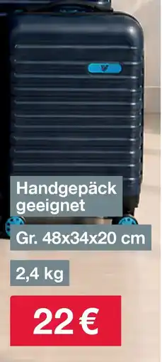 Woolworth Hartschalenkoffer und Beautycase Angebot
