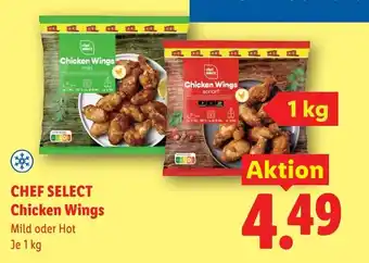 Lidl Chef select chicken wings Angebot
