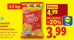 Lidl Harvest basket pommes frites Angebot
