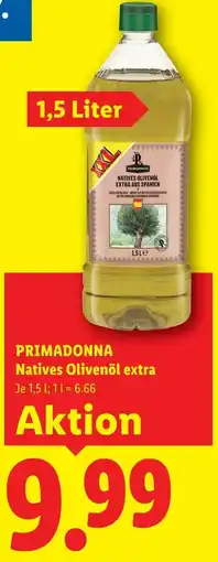 Lidl Primadonna natives olivenöl extra Angebot