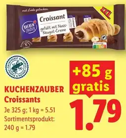 Lidl Kuchenzauber croissants Angebot