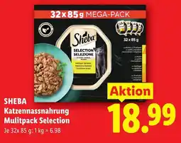 Lidl Sheba katzennassnahrung mulitpack selection Angebot
