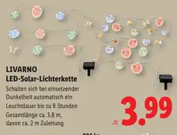 Lidl Livarno led-solar-lichterkette Angebot